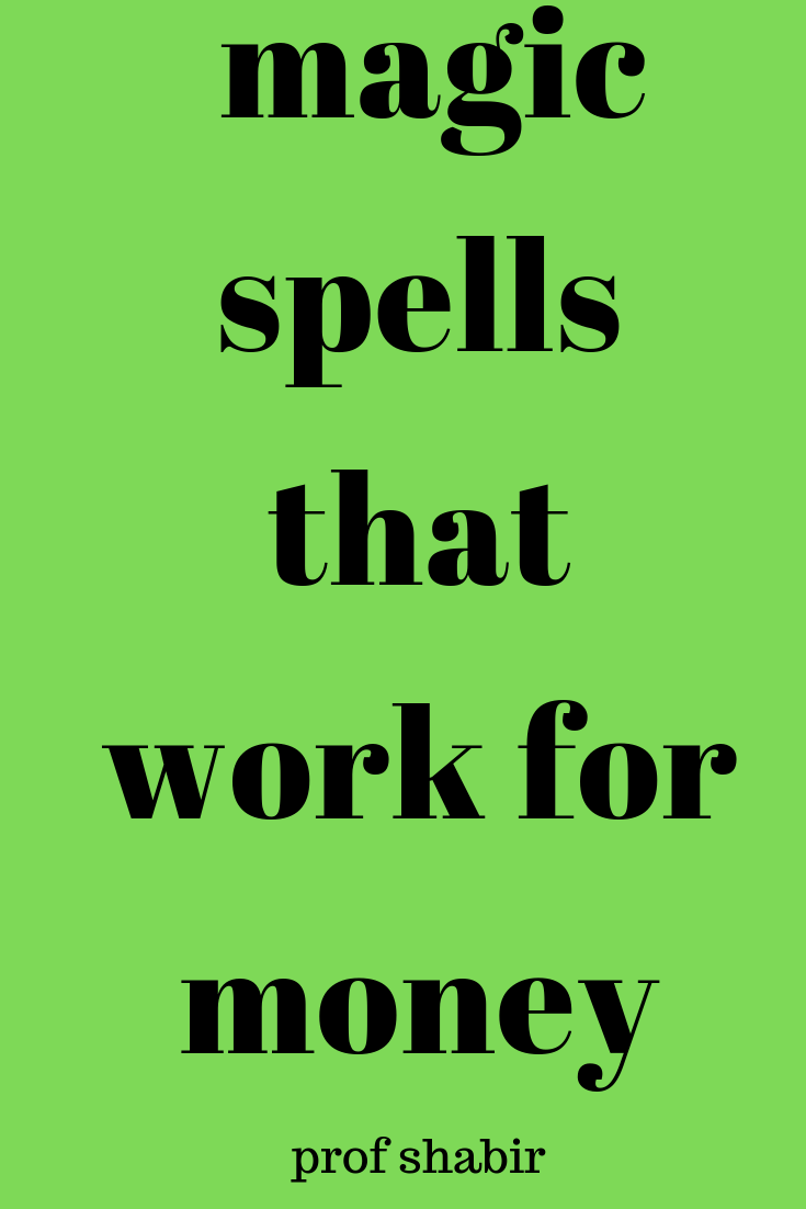 Spells Of Magic That Work